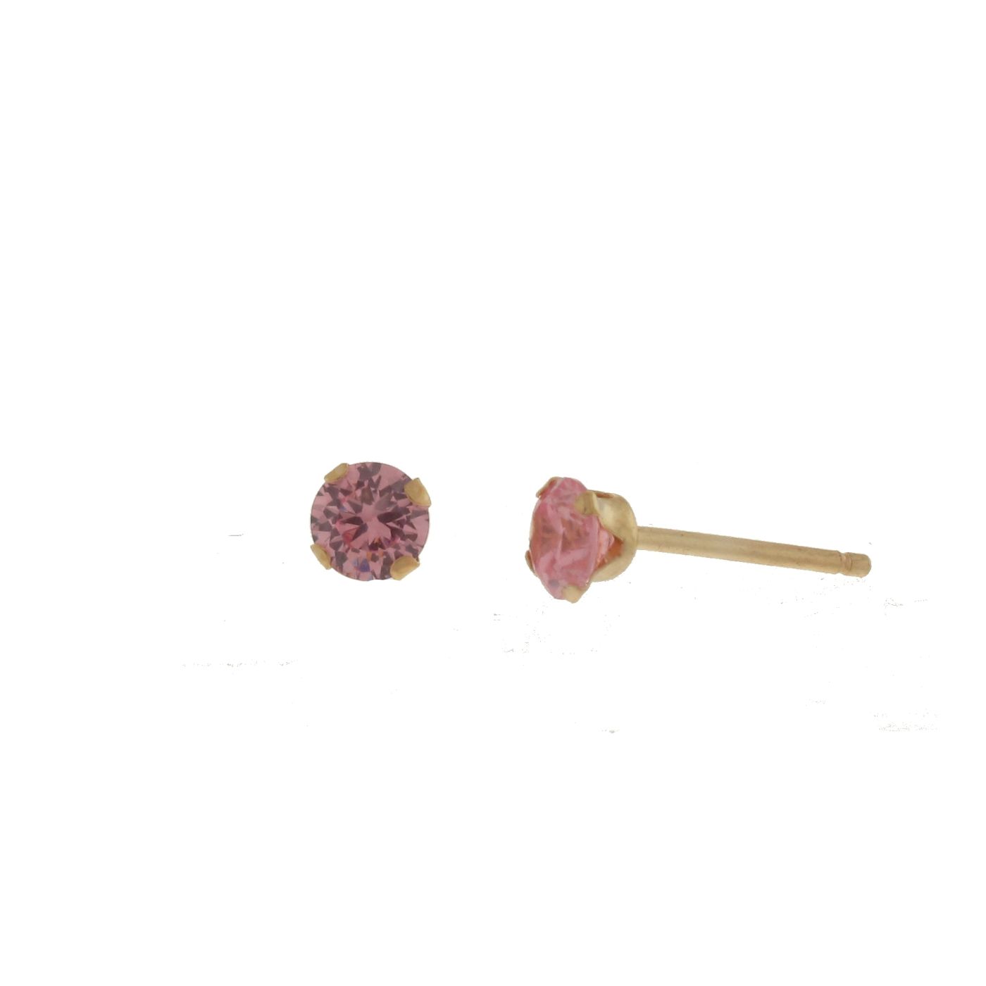 10kt Pink Cubic Zirconia Stud Earrings at Kmart.com