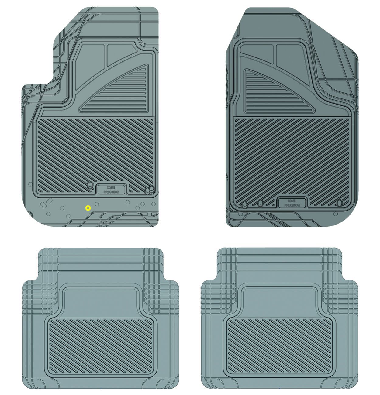 Koolatron 17265 Grey Precision All Weather Kustom Fit Car Mat for 2005+ Pontiac Pursuit
