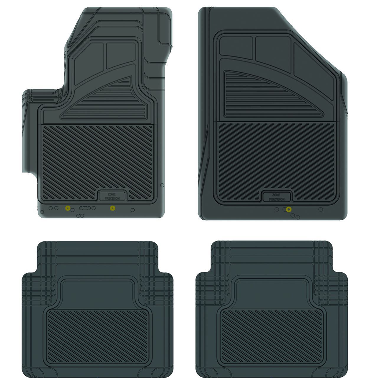 Kustom Fit Koolatron 17401 Black Precision All Weather Kustom Fit Car Mat for 2006+ Hyundai Accent at Sears.com