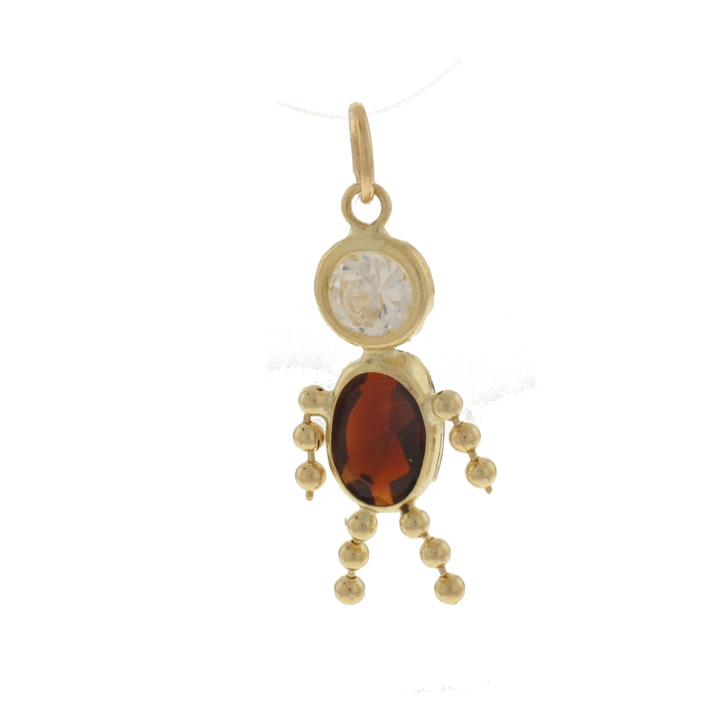 Birthstone Babies 10K January Boy Pendant at Kmart.com