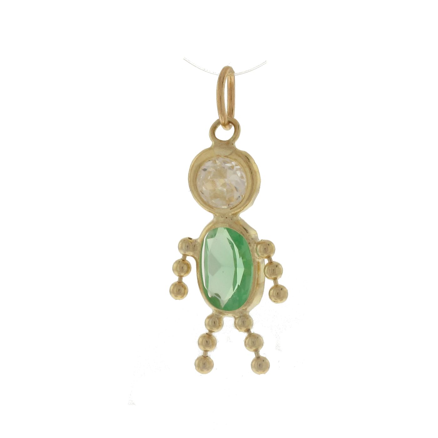 Birthstone Babies 10K August Boy Pendant at Kmart.com