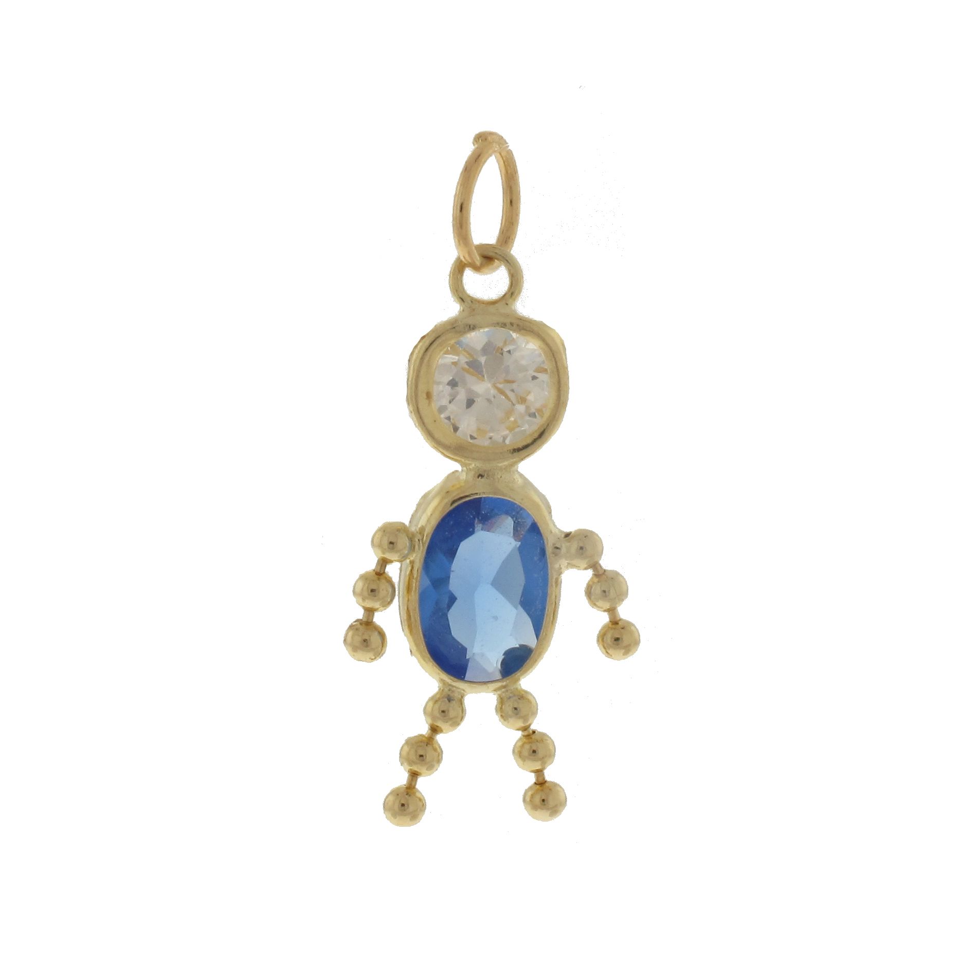 Birthstone Babies 10K September Boy Pendant at Kmart.com