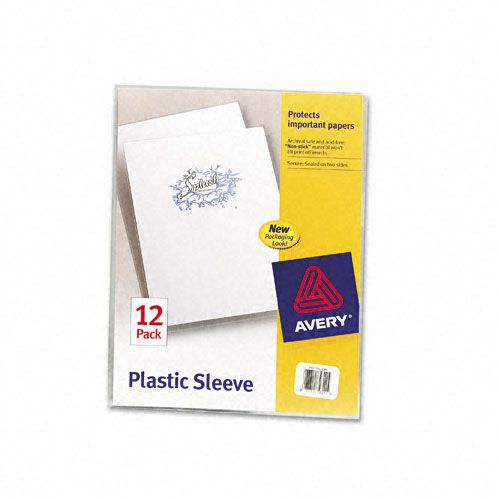 Avery Clear Polypropylene Plastic Sleeves at Kmart.com