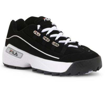 Fila Men's Hometown Extra Athletic Shoe - Black/White at Sears.com