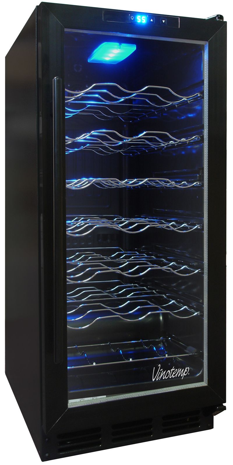 Vinotemp VT-TC32BLK10 32 Bottle Wine Cooler - Black