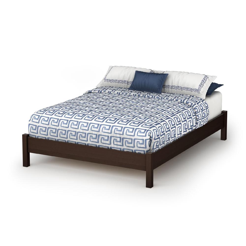 South Shore Classic Platform Bed Collection Full 54-inch bed