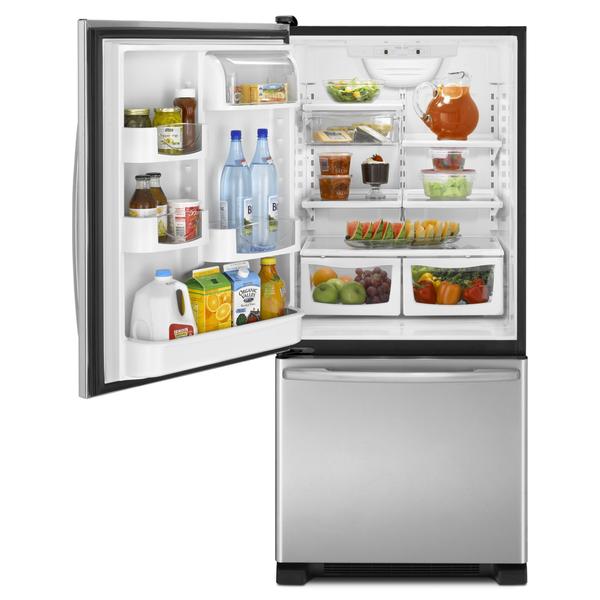 Maytag bottom freezer refrigerator 21.9 cu. ft. MBR2258XES Sears