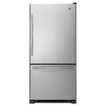18.5 cu. ft. Single-Door Bottom-Freezer Refrigerator - Stainless