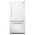 18.5 cu. ft. Single-Door Bottom-Freezer Refrigerator - White