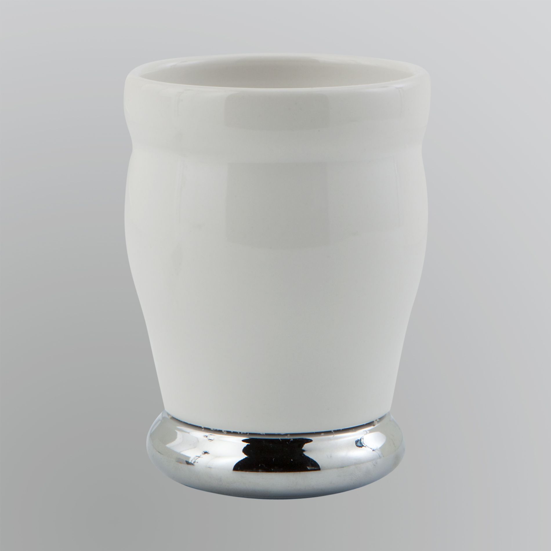InterDesign Lora White and Chrome Tumbler at Kmart.com
