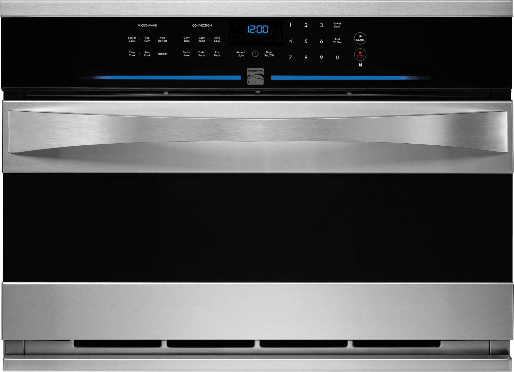 Kenmore Elite 27 Built-in Convection Microwave - Stainless Steel