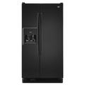 25.1 cu. ft. Side-by-Side Refrigerator w/ Store-N-Door&reg; System - Black