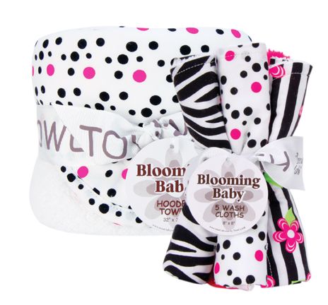 Trend-Lab Zahara - Hooded Towel and Wash Cloth Set at Kmart.com