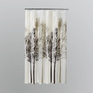 Essential Home PEVA Shower Curtain - Forest - Bed & Bath - Shower ...