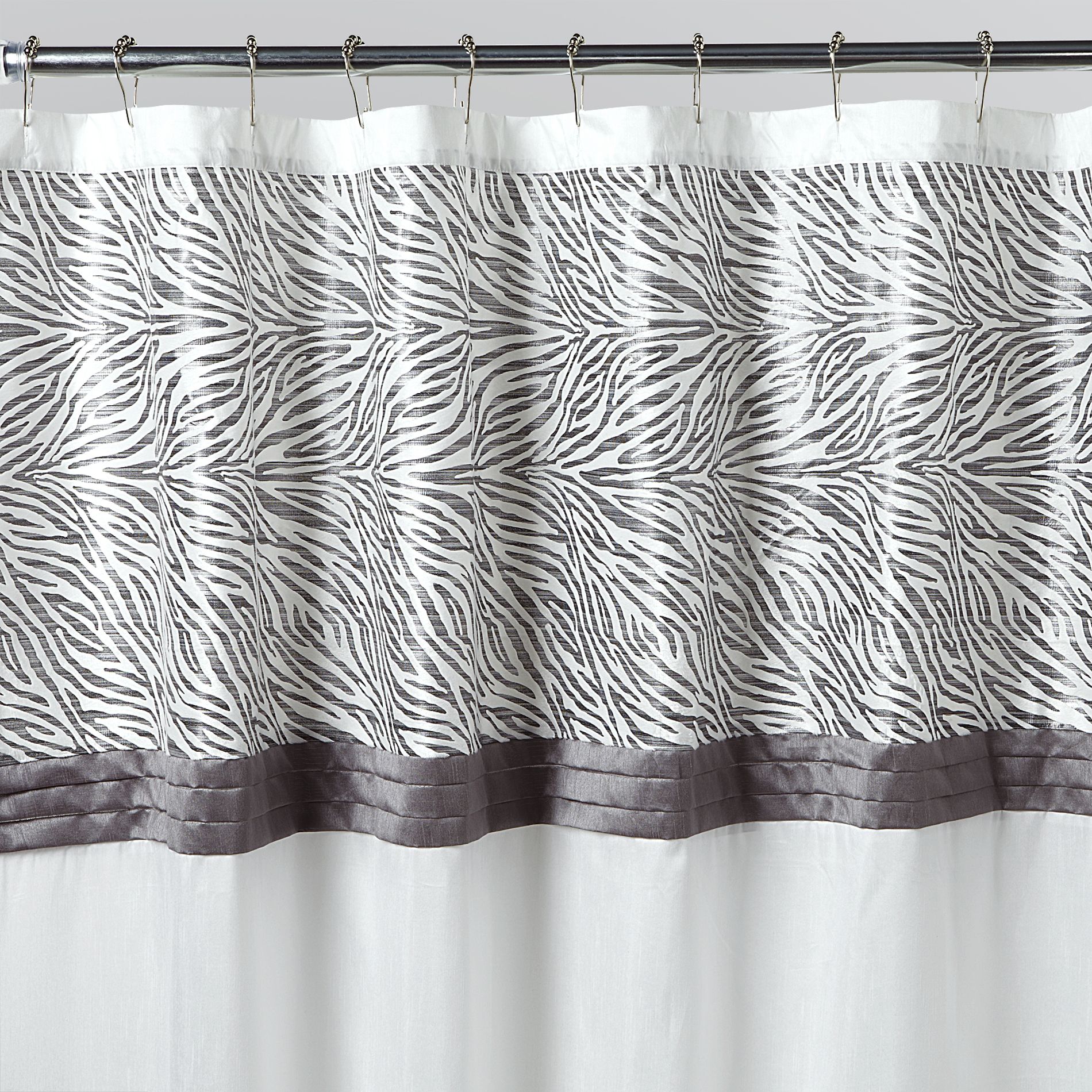 Lush Decor Serengeti White Shower Curtain at Kmart.com