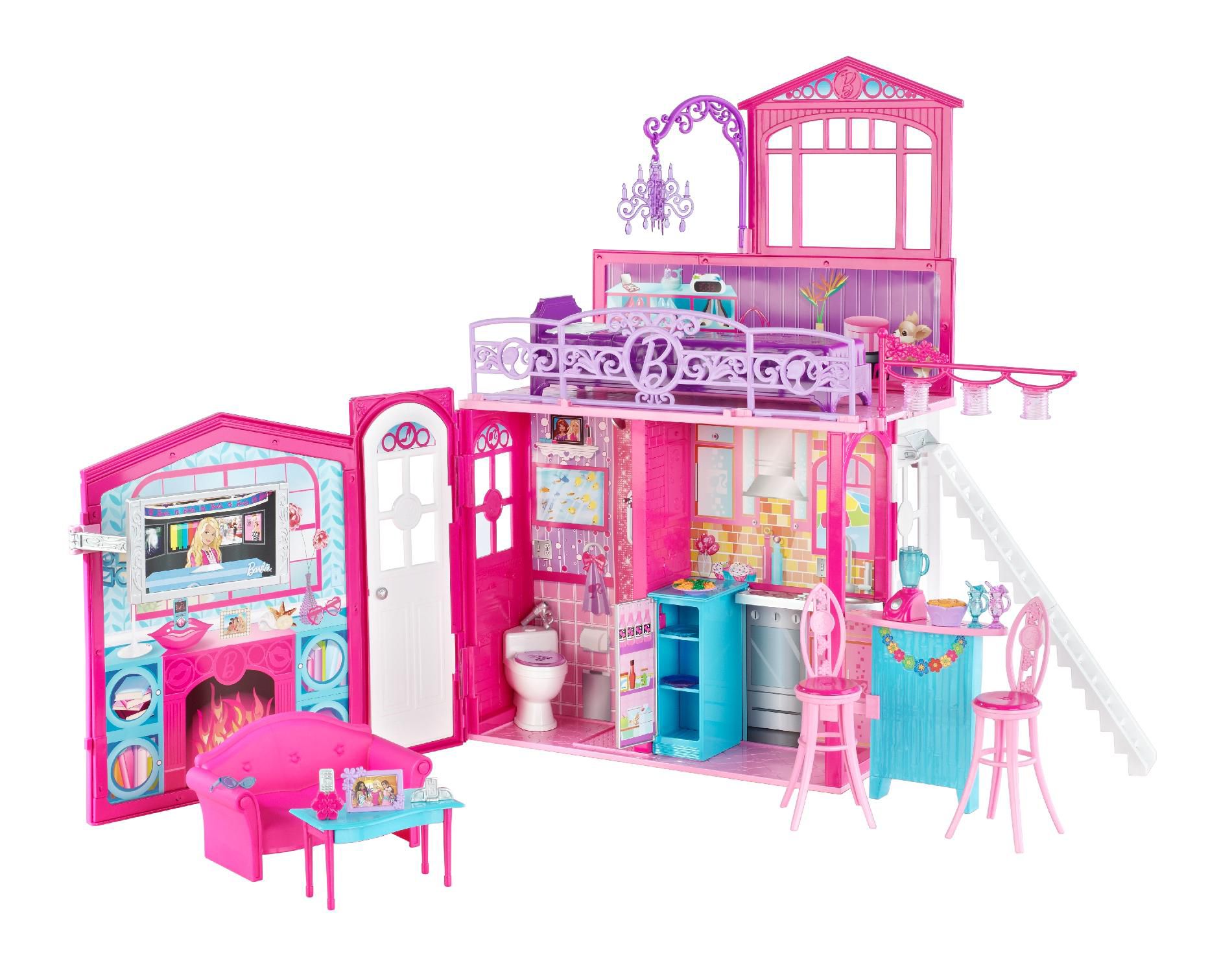 Barbie Dollhouse Toys 19