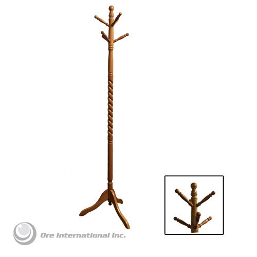 Ore Twist Natural Wood Coat Rack at Kmart.com