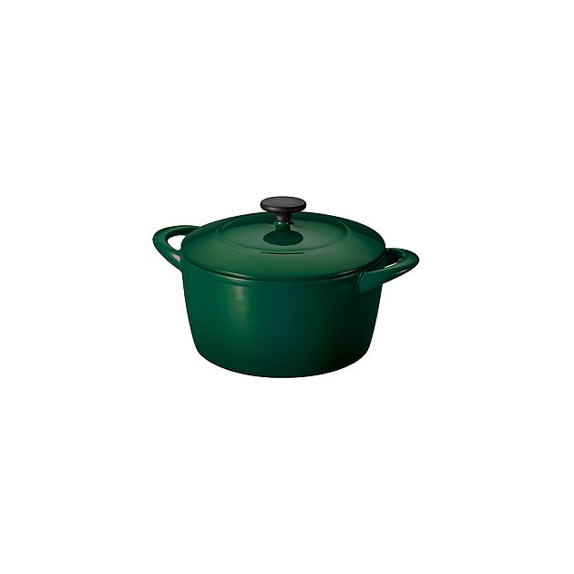 Tramontina 5.5QT, Green Enameled Cast Iron Dutch Oven