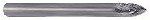 Gyros 46-19908 Carbide Cutter - Tree Pointed End, 1/8" dia., with Chip Breaker  . For Dremel Type Tools at Kmart.com