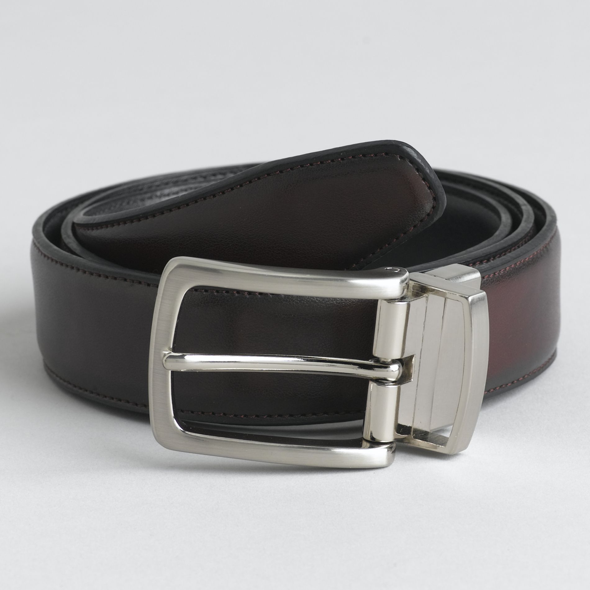 David Taylor Men's Reversible Leather Belt at Kmart.com