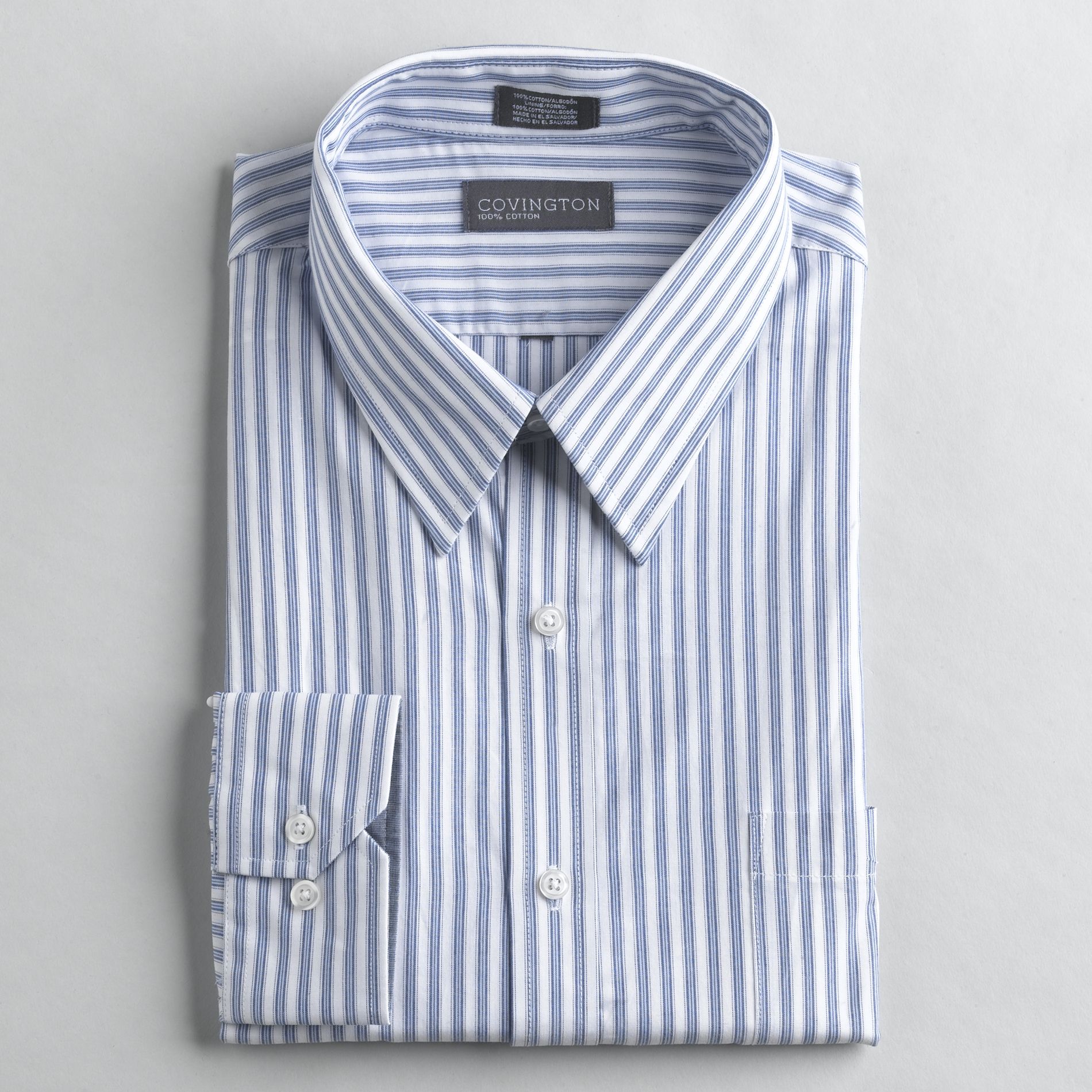 Covington Men's Striped Dress Shirt at Kmart.com