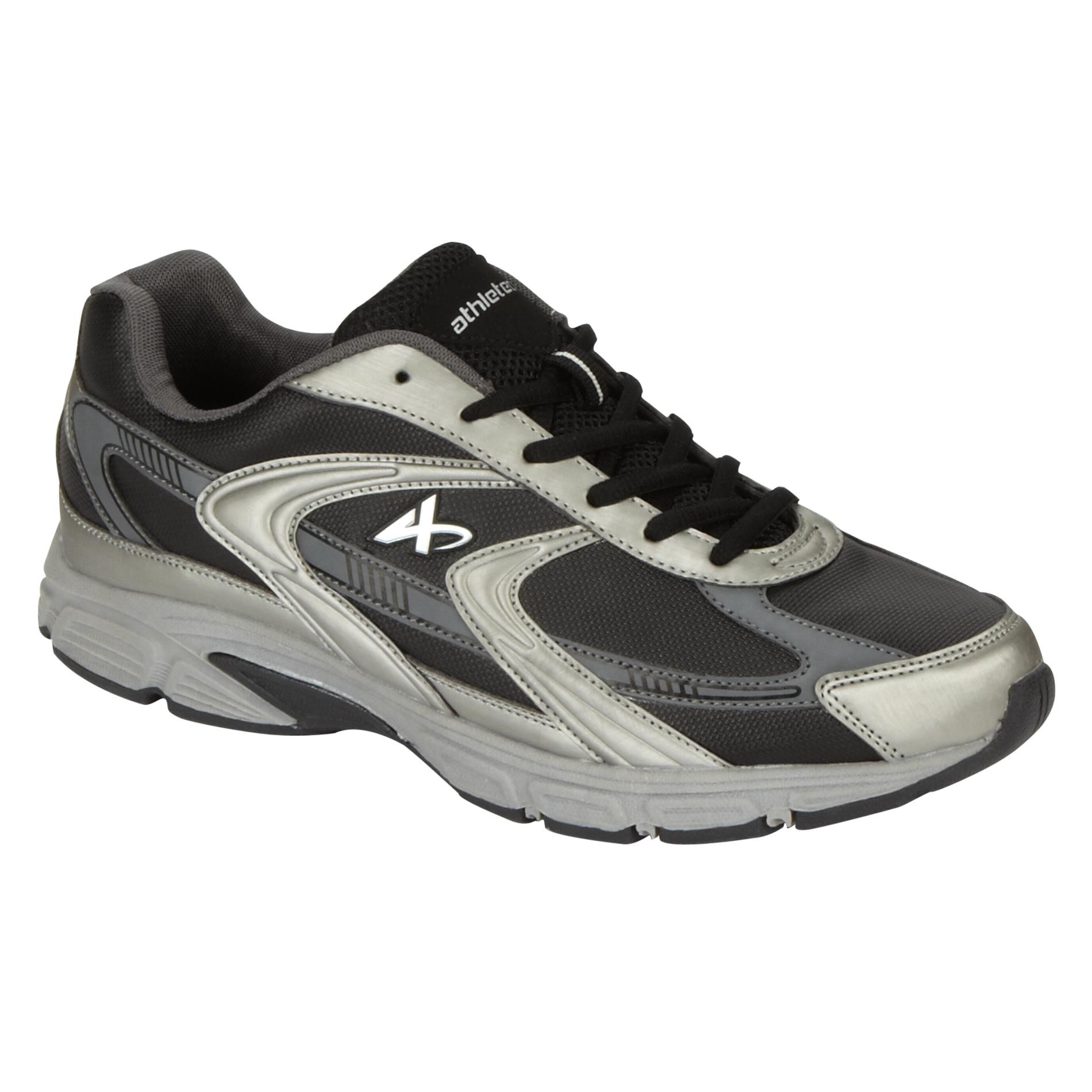 Athletech Men's Ath L-Espy Running Shoe Wide Width - Black at Kmart.com