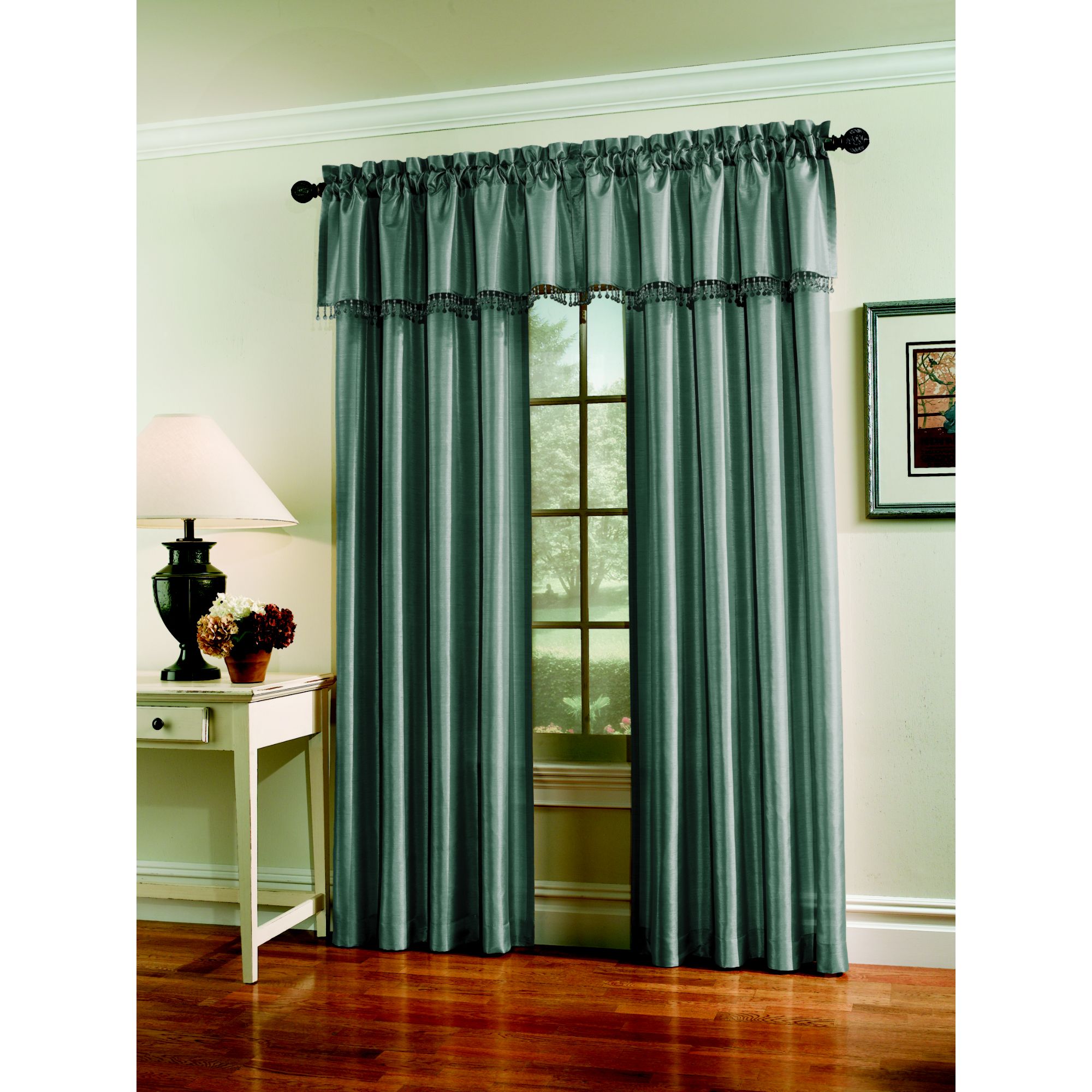 Jaclyn Smith Mineral Faux Silk Panel at Kmart.com