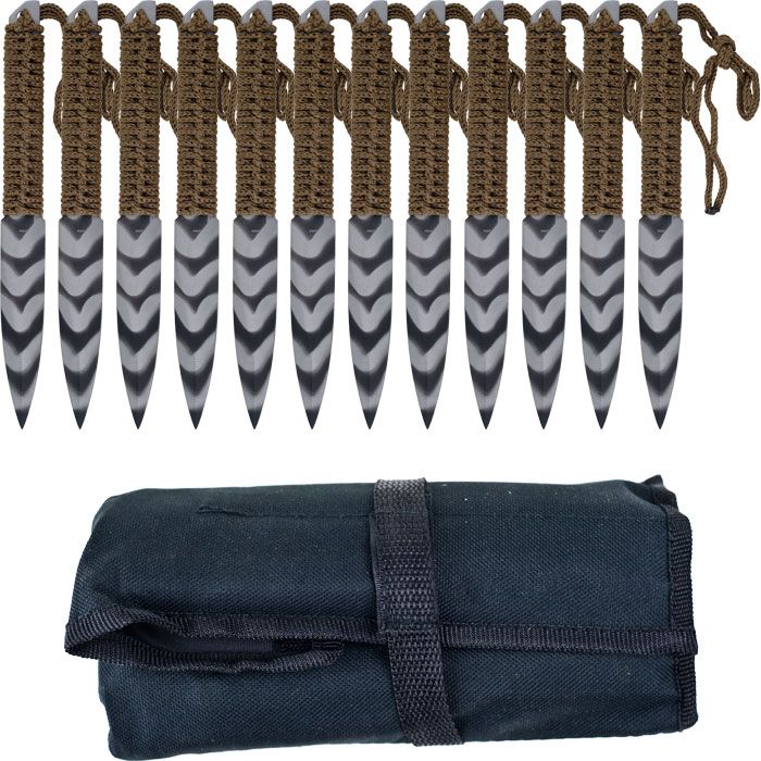 Whetstone Cutlery Stripeger Kunai 12 Throwing knives Set at Kmart.com