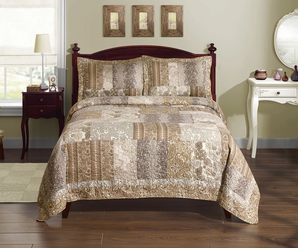 Country Living Odessa Neutral Quilt at Kmart.com