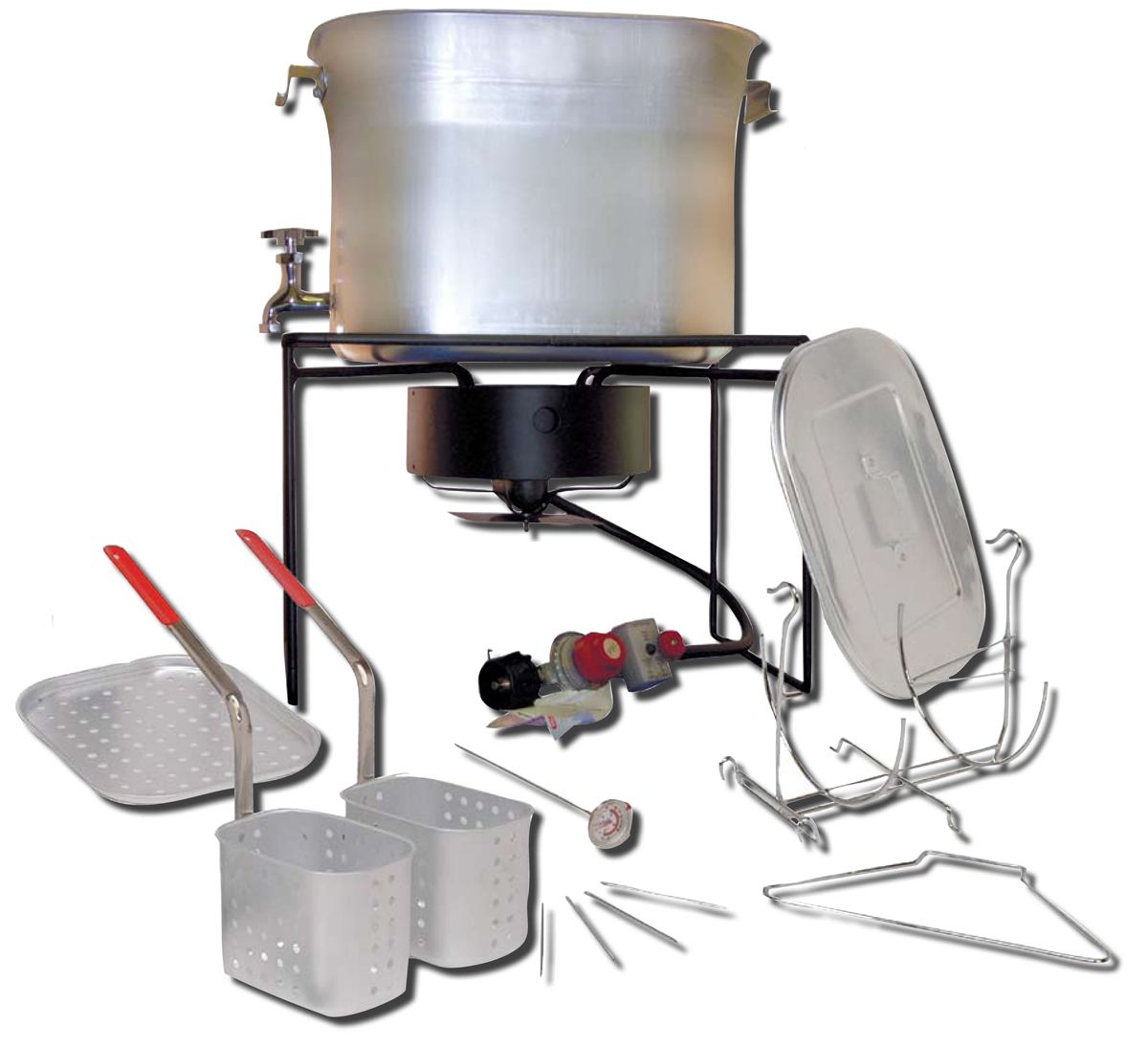 King Kooker&reg; King Kooker® Multi-Purpose Hot Tub Outdoor Cooking Package. Fry, Boil, Steam and Simmer! at Kmart.com
