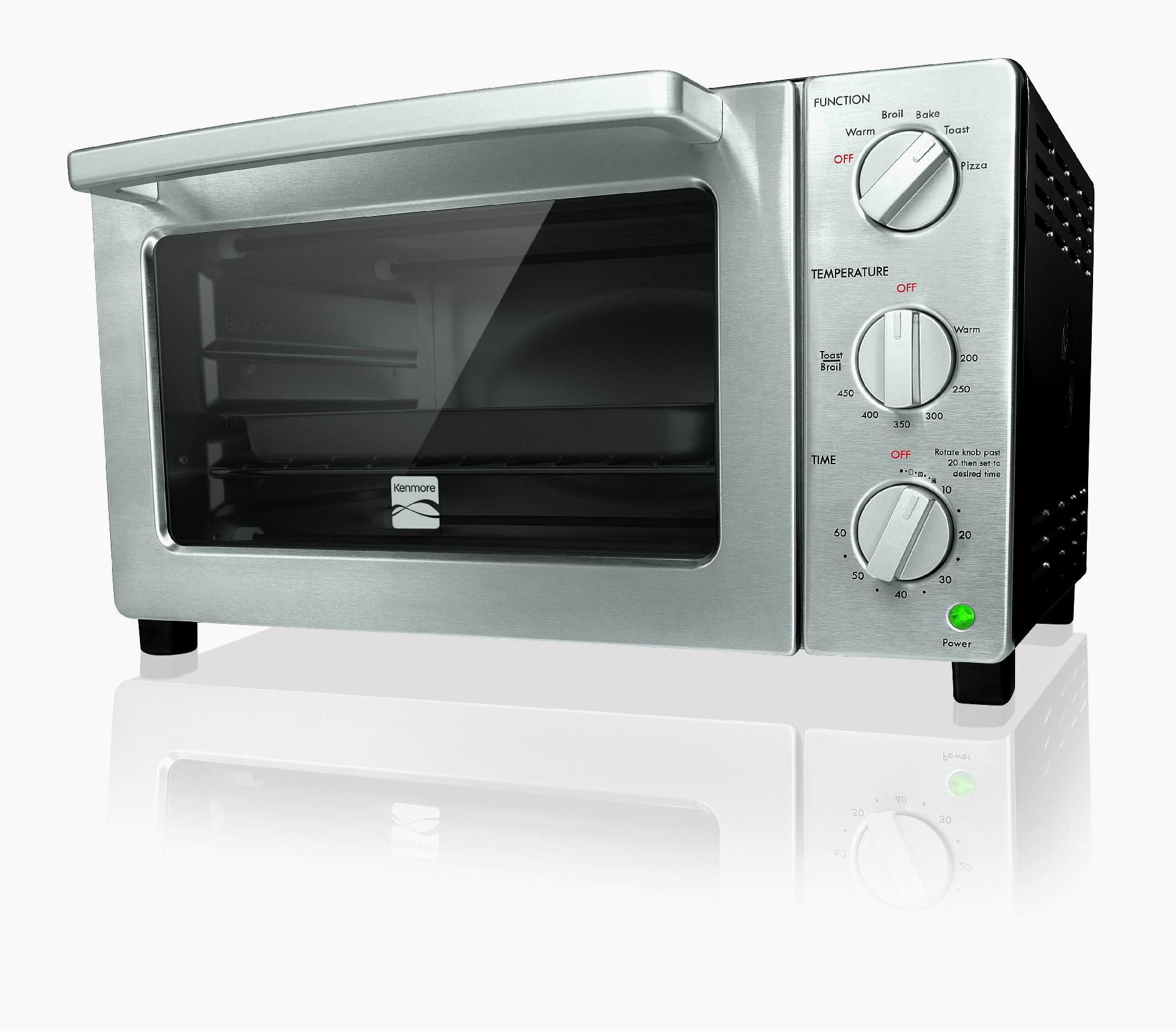 Kenmore 6-Slice Convection Toaster Oven, Black at Kmart.com