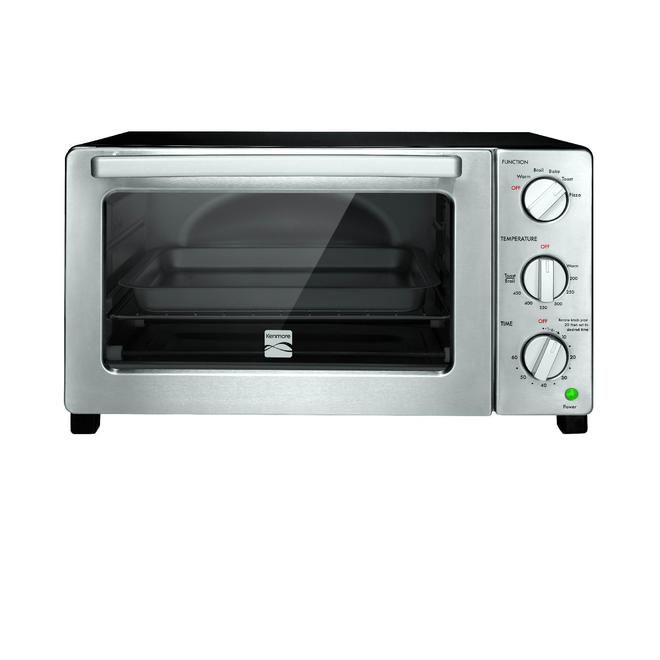 Kenmore 4806 6 Slice Black Convection Toaster Oven Sears Outlet