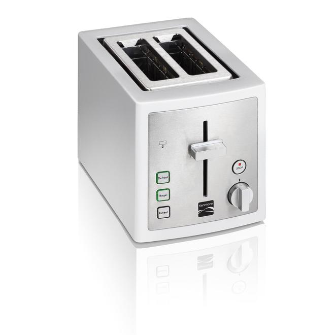 Kenmore 4604 2Slice Toaster, White Sears Outlet