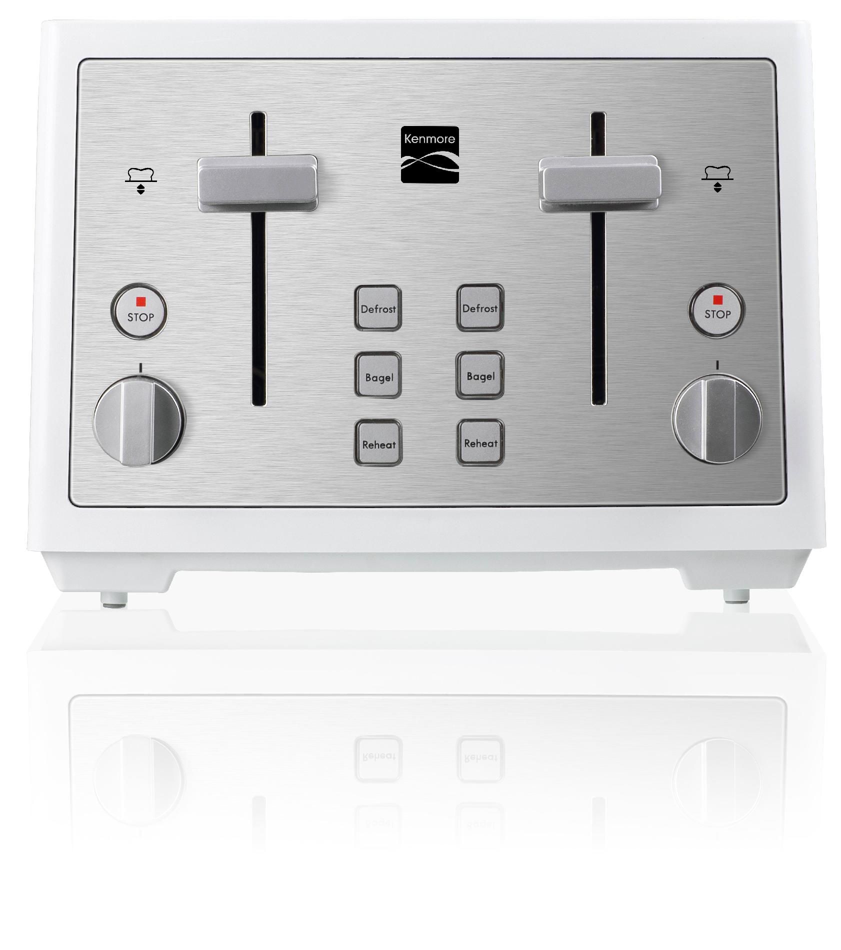 Kenmore 4-SLICE TOASTER,white at Kenmore.com