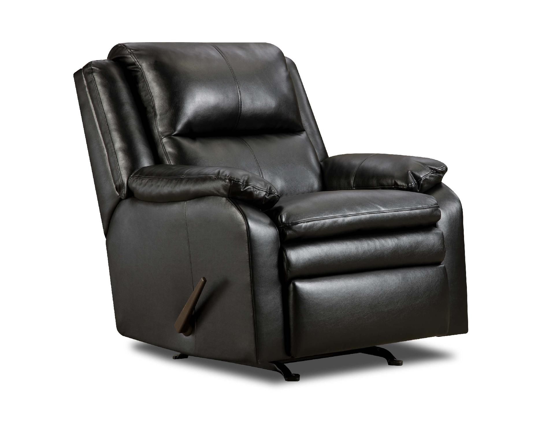 Simmons Baron Leather Rocker Recliner at Sears.com