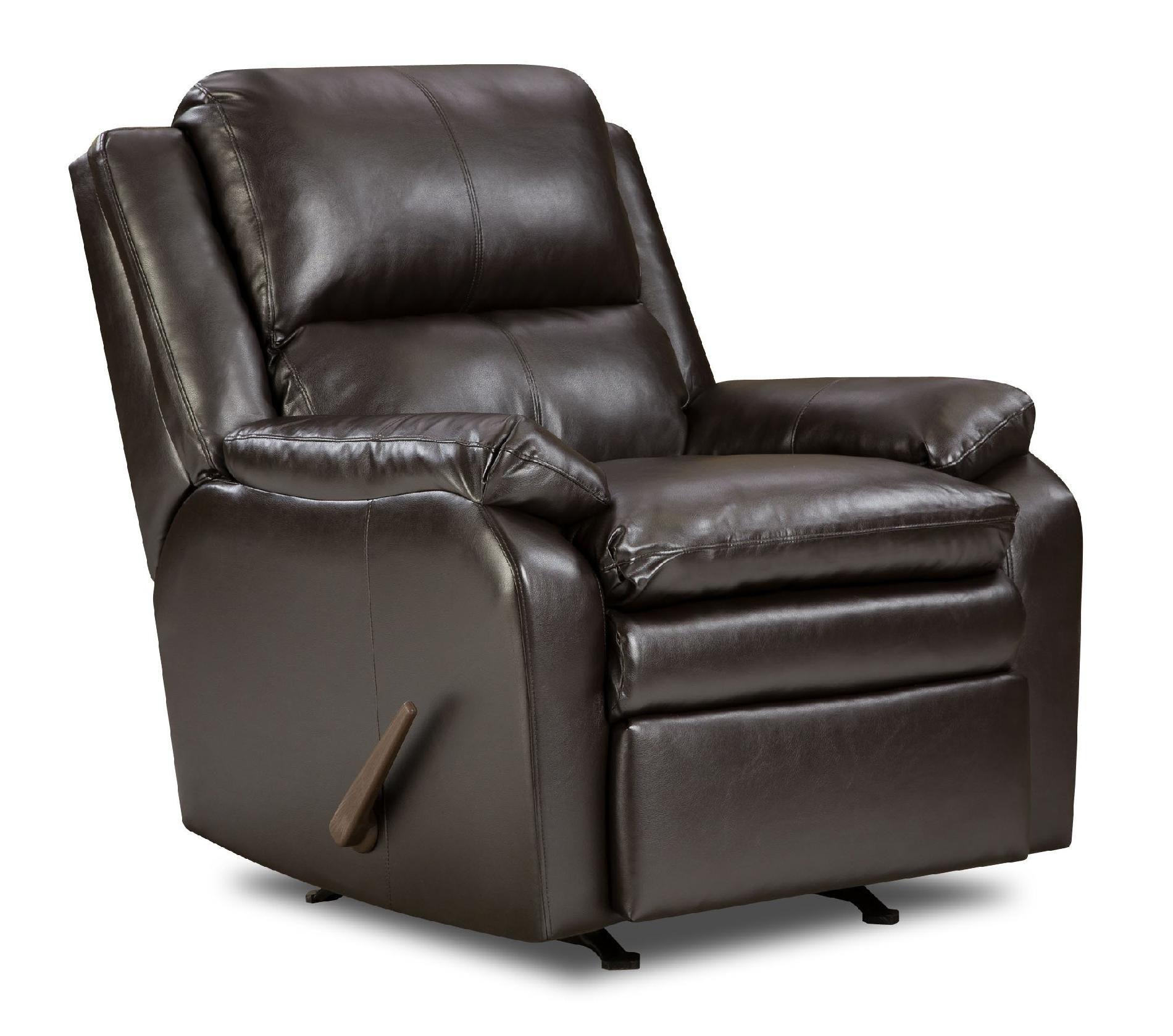 Simmons Upholstery the boss massage recliner Shop living room