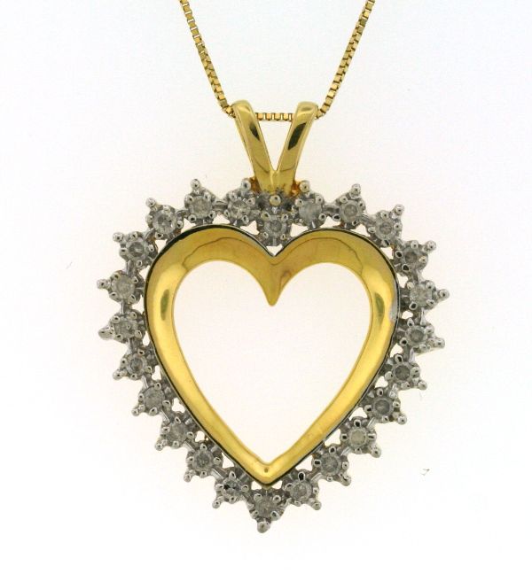1/2 cttw Heart Pendant at mygofer.com