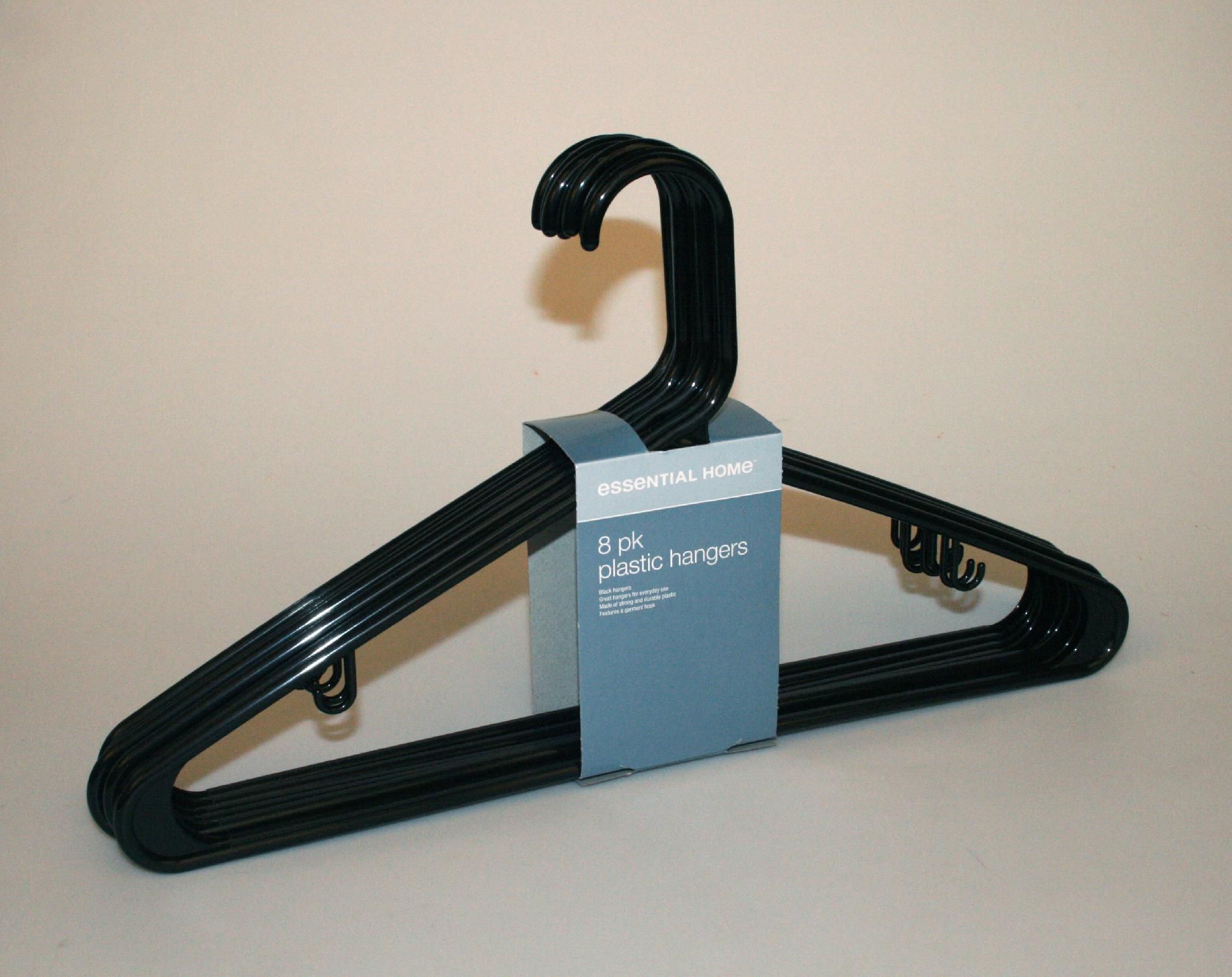 Essential Home 8Pack Colored Plastic Hangers Shop Your Way Online Shopping & Earn Points on