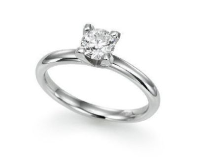 Tradition Diamond 14k White gold 1ctw Round Diamond Solitaire Ring at Sears.com