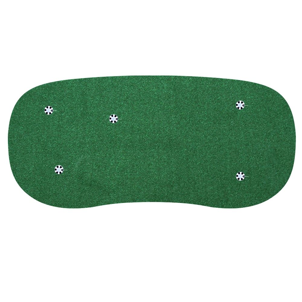 StarPro Greens 6 ft. x 12 ft. Indoor/Outdoor Synthetic Turf Nylon 5-Hole Practice Putting Golf Green at Kmart.com