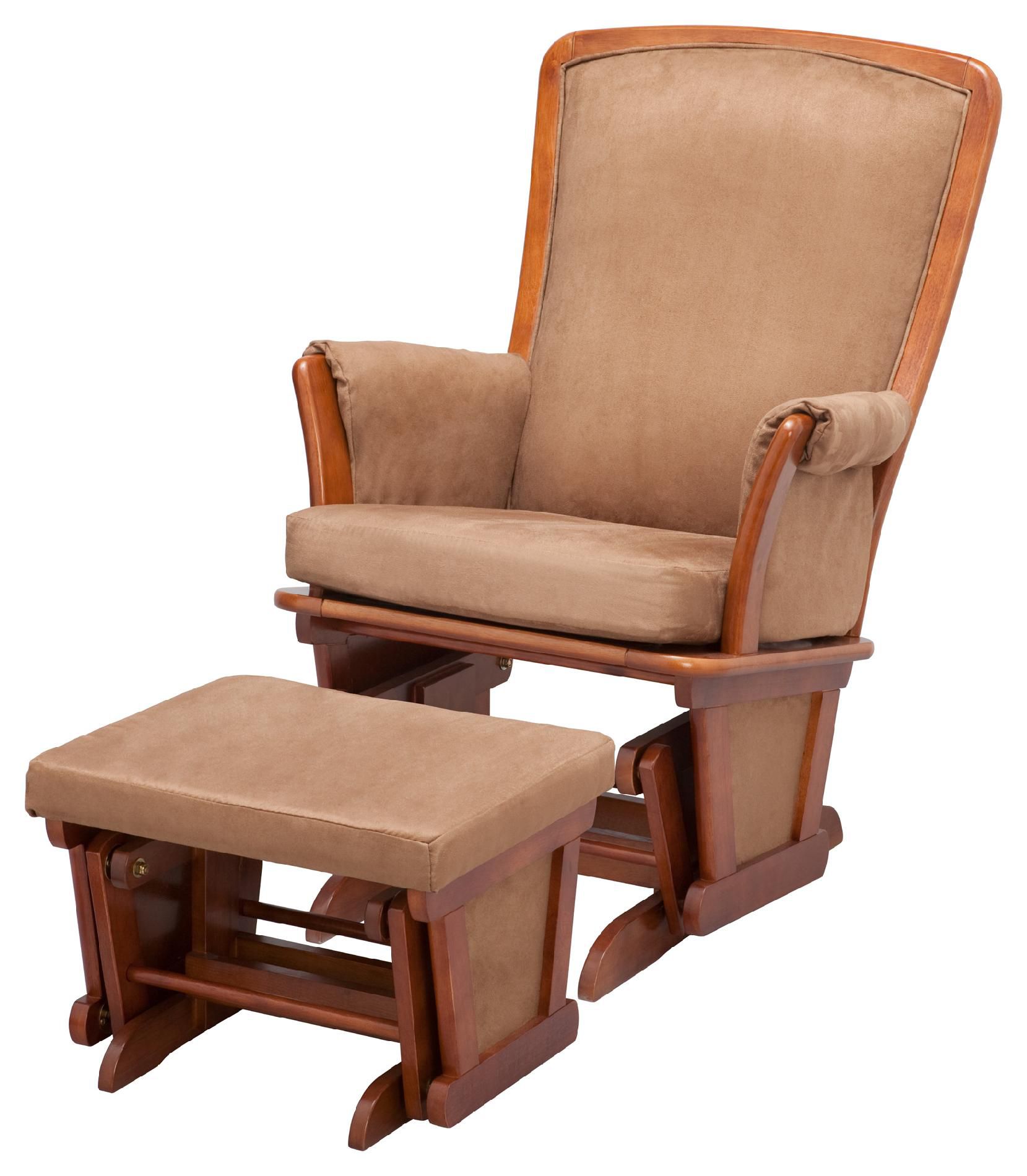 Delta Childrens Upholstered glider and ottoman-spice cinamon at Kmart.com