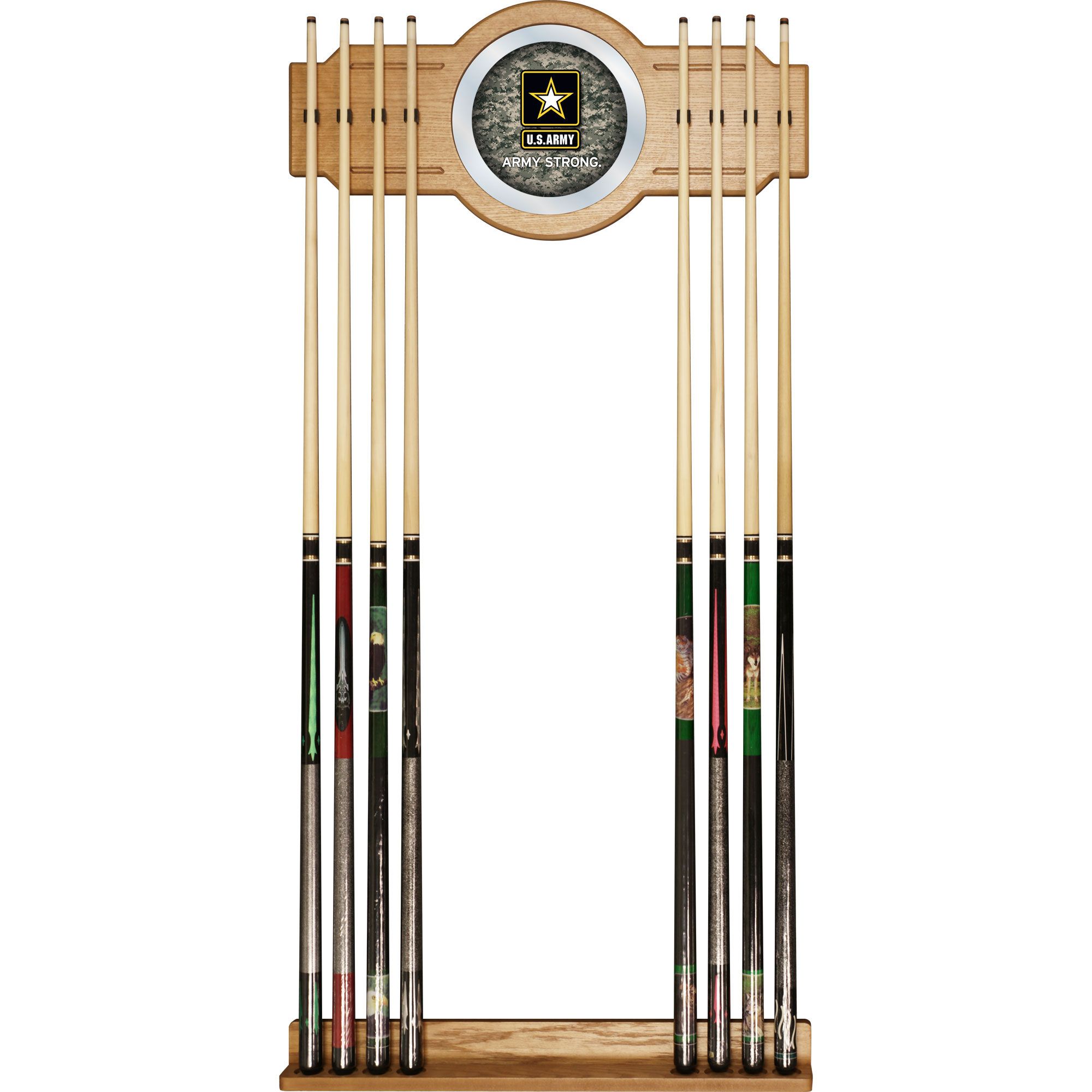 U.S. Army Digital Camo Billiard Cue Rack with Mirror at Kmart.com