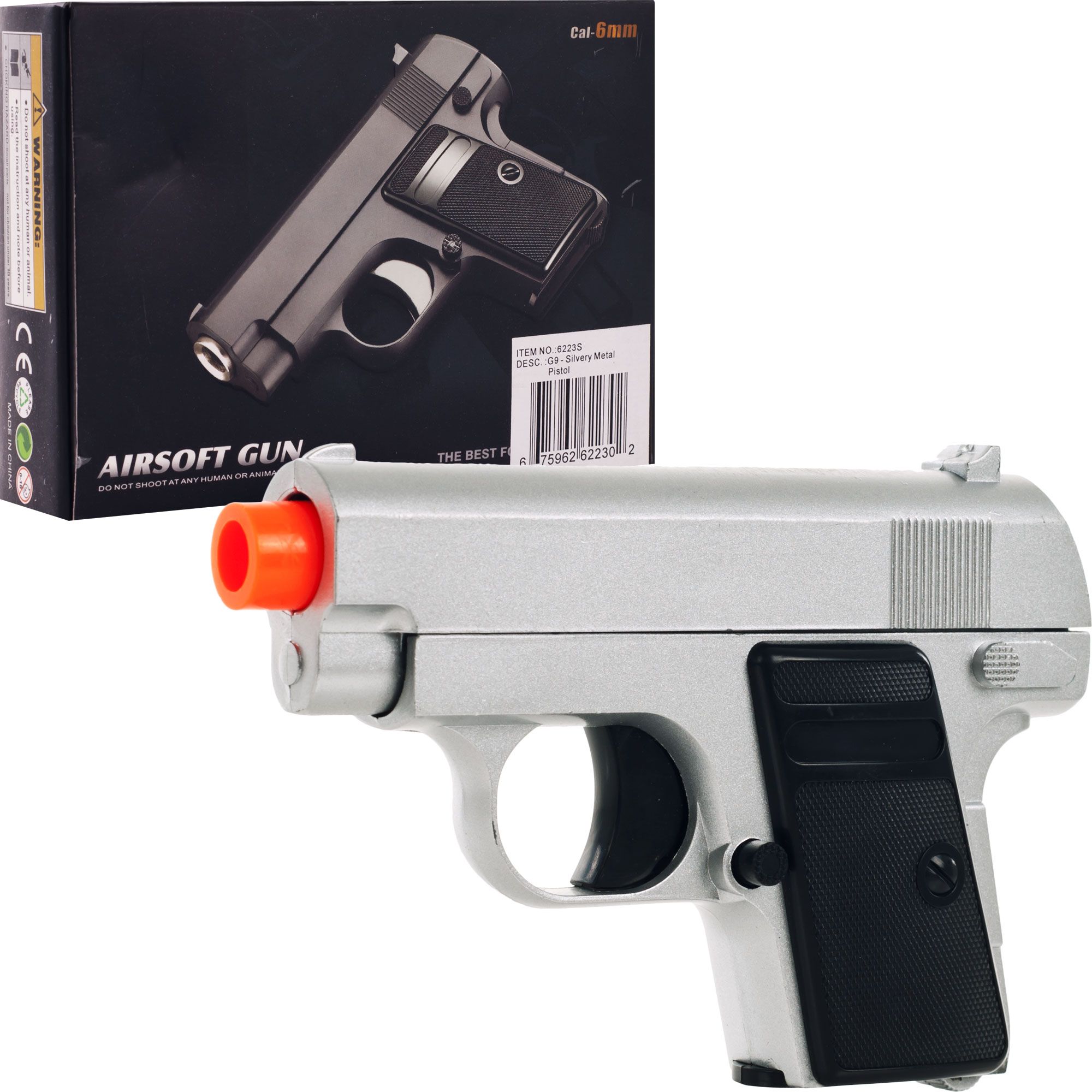 Zinc Alloy Shell G.9 Airsoft Pistol