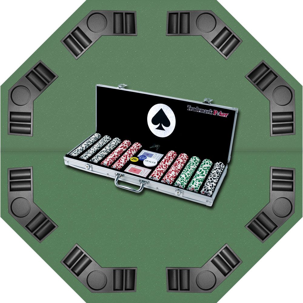 Trademark Poker 500 11.5g 4 Aces Chips, Aluminum Case & Tabletop Super Set at Kmart.com