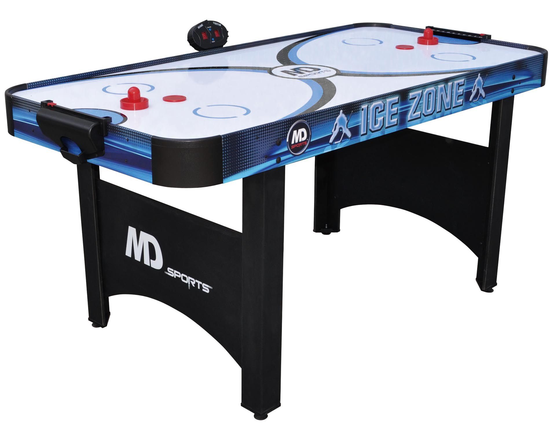 MD Sports 16600 66in Air Powered Hockey Table with Bonus Table