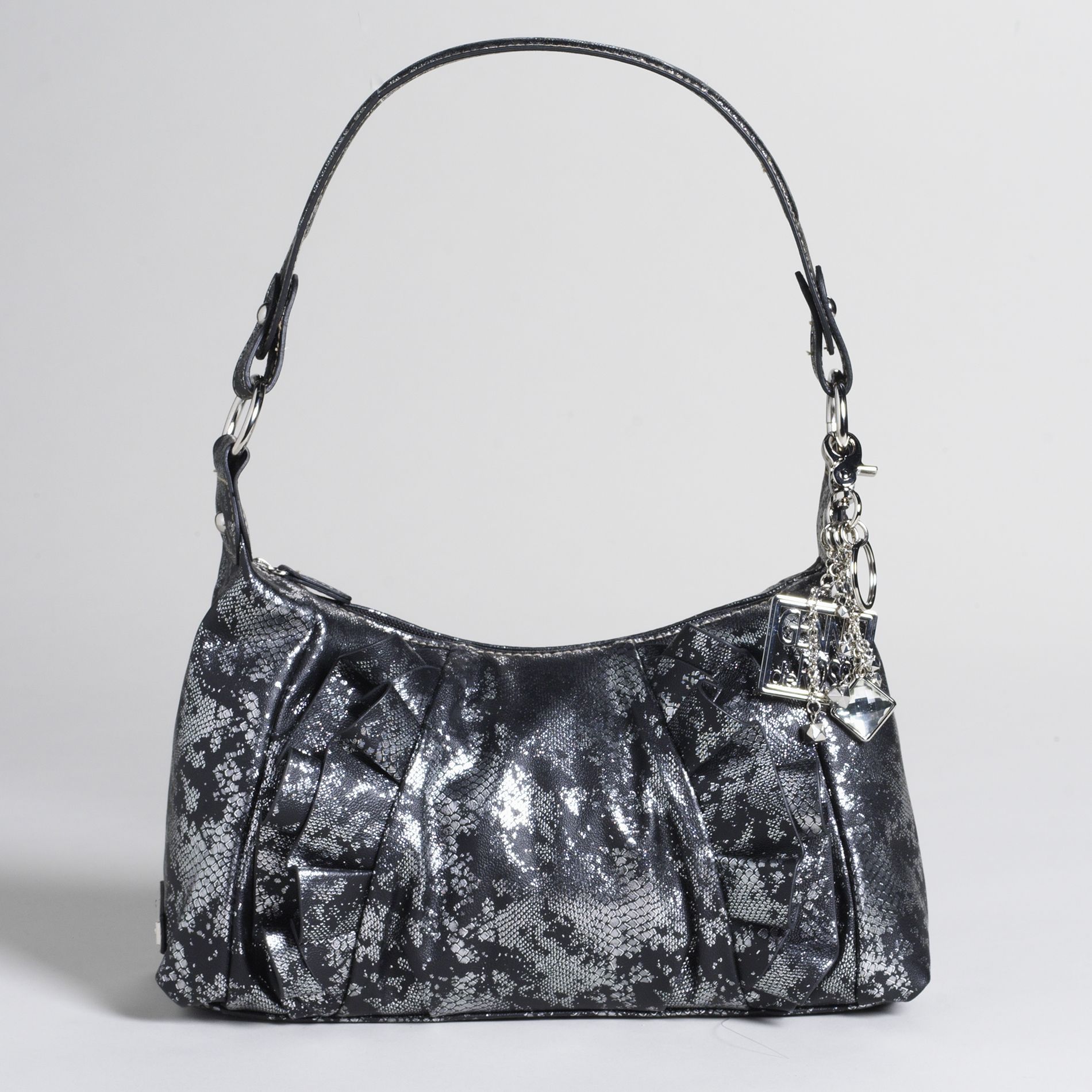 Genna De Rossi RUFFLED             HOBO-BLACK LACE at Sears.com