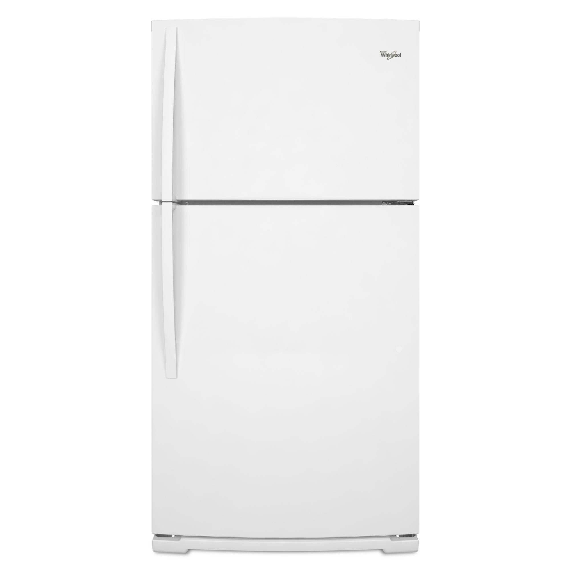 Whirlpool 20.6 cu. ft. Top-Freezer Refrigerator w/ Condiment Caddy - White