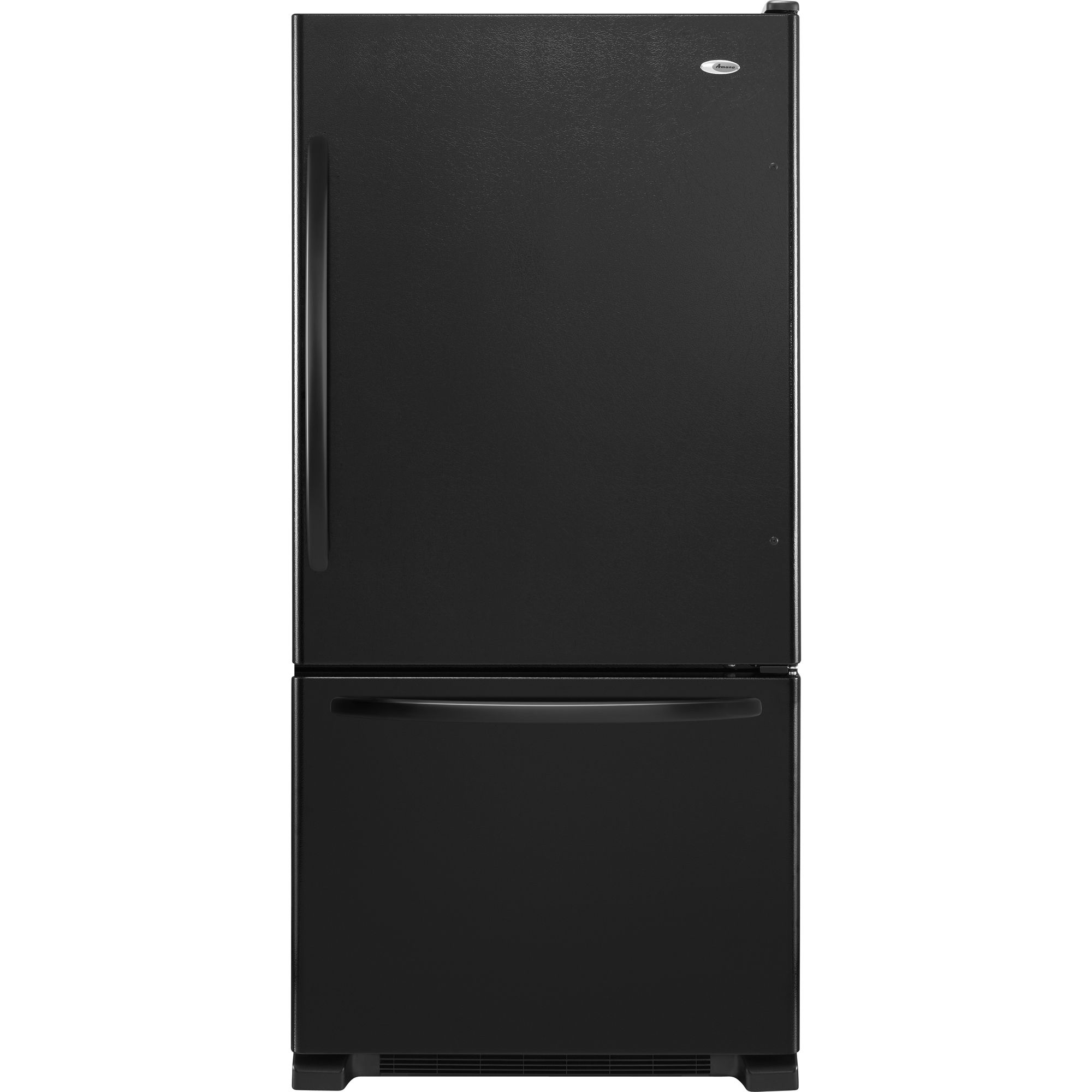 Amana 18.5 Cu. Ft. Single Door Bottom Freezer Refrigerator Black Skalia