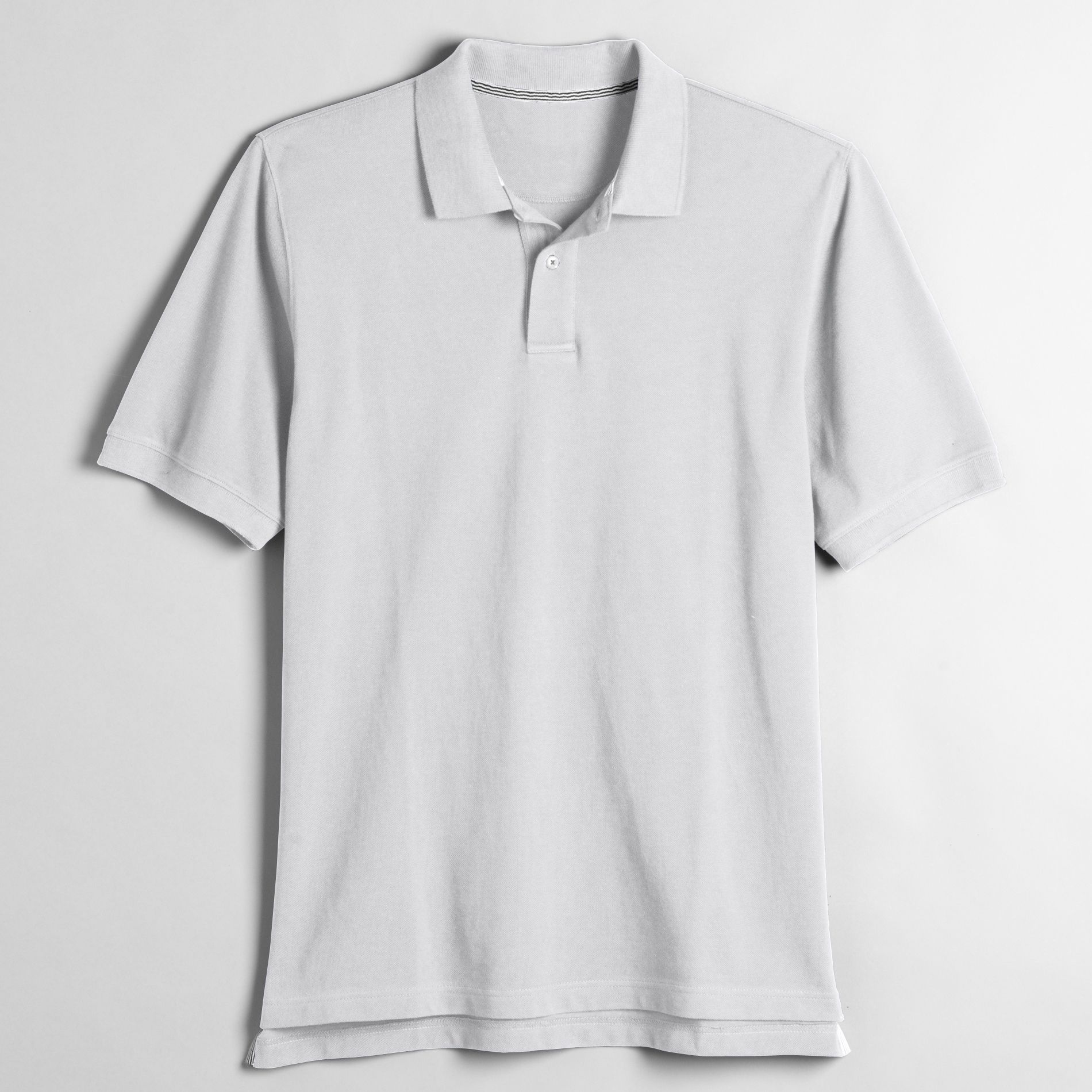 Basic Editions Men's Big & Tall Solid Pique Polo Shirt at Kmart.com