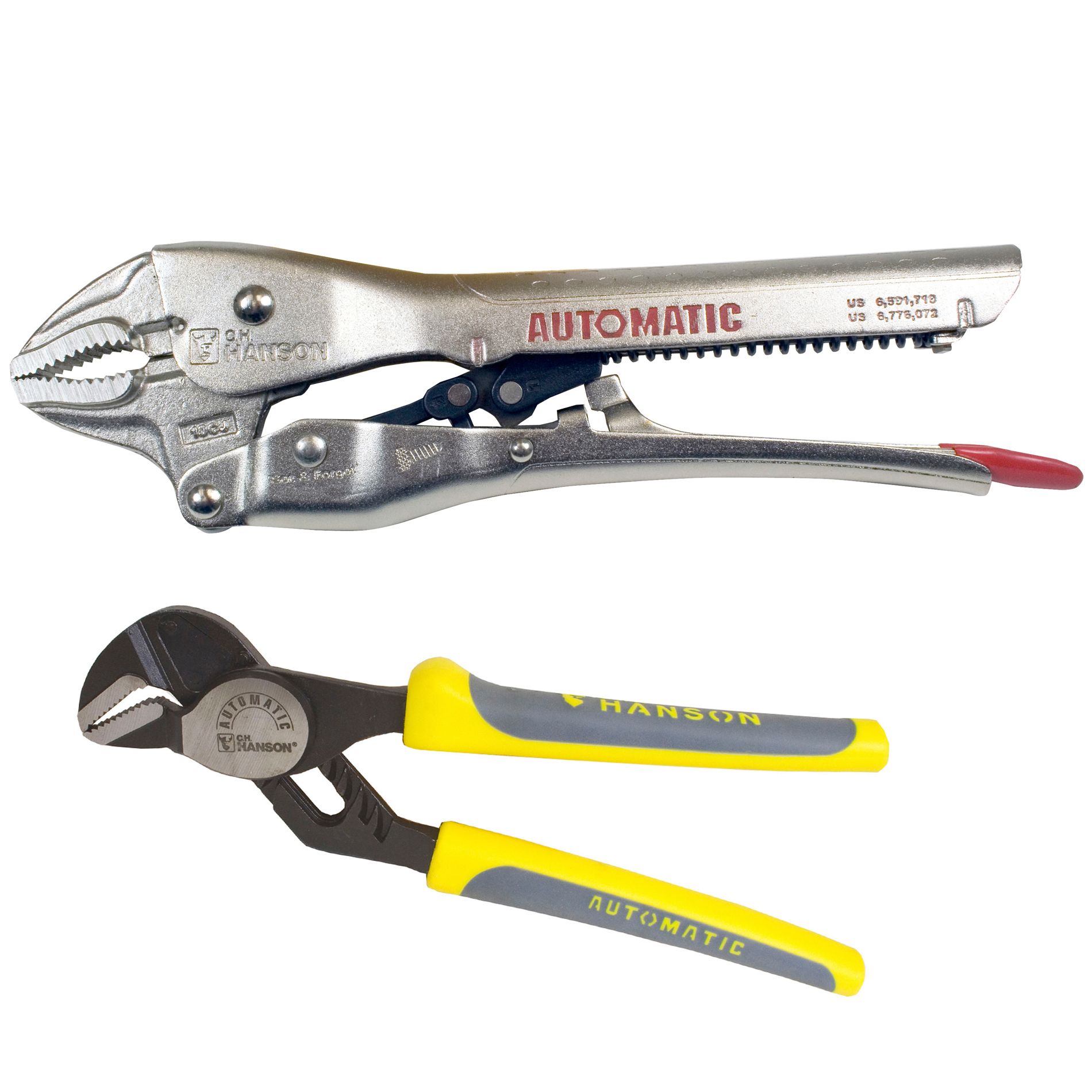 Lockjaw 2 pc. 10" Curved Jaw, 6.5" Automatic Groove Pliers at SRSPuertoRico.com